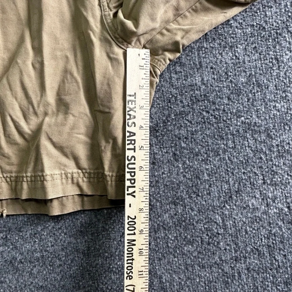 Columbia Shorts Mens Size 32 Tan Canvas Utility Outdoor Casual Hiking 8 Inseam